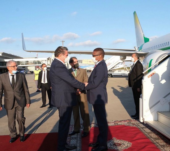 الوزير الأول الموريتاني يغادر المغرب في ختام زيارة عمل