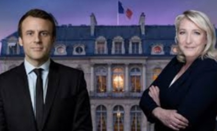 الجولة الثانية من الانتخابات الرئاسية الفرنسية احتدام التنافس بين ماكرون ولوبان