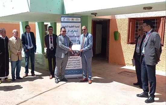 المصطفى هاشمي يعطي انطلاقة الدراسة الدولية PISA2022 بكلميمة